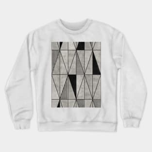 Concrete Triangles Crewneck Sweatshirt